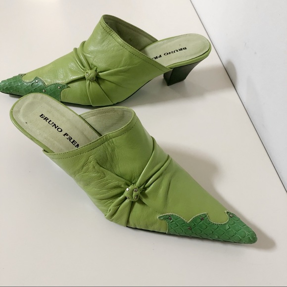 Anthropologie Shoes - Anthropologie Bruno Premi leather point toe mules